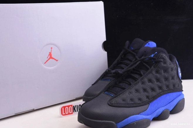 Retro Jordan 414571-040 13 Black Hyper Royal 0728
